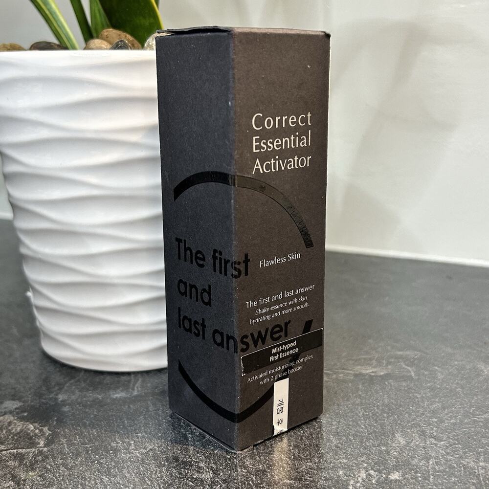 HTF Correct Essential Activator Flawless Skin Moisturizing‎ K-Beauty Mist NEW